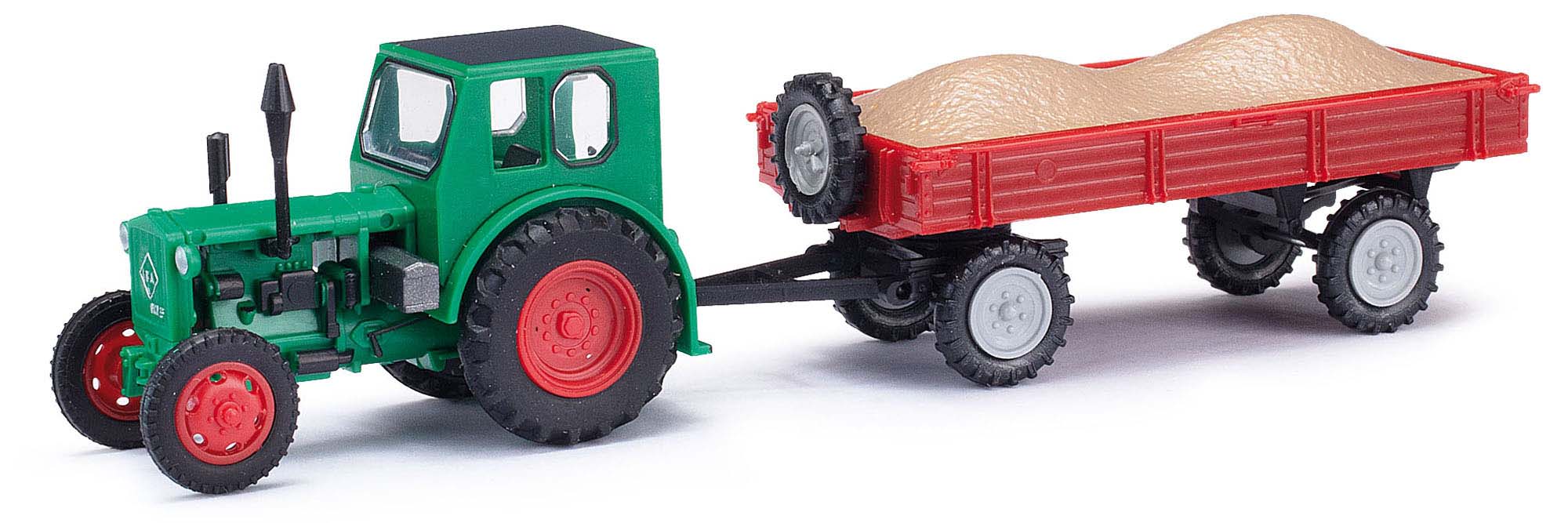 210006422-MH: Traktor Pionier + Anhänger mit Kies-4260458431634