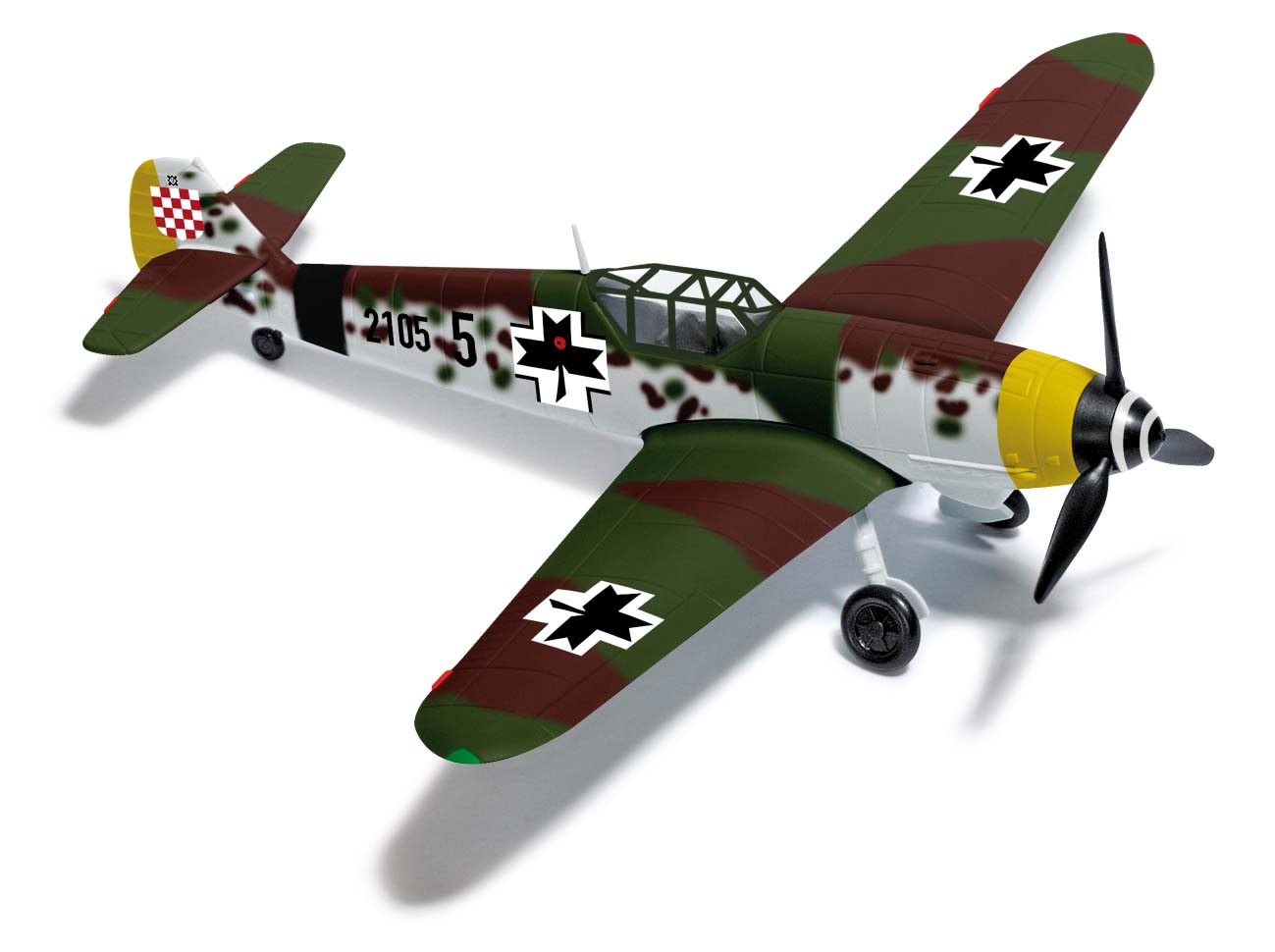 25019-Messerschm.Bf 109 G, Kroatien-4001738250190