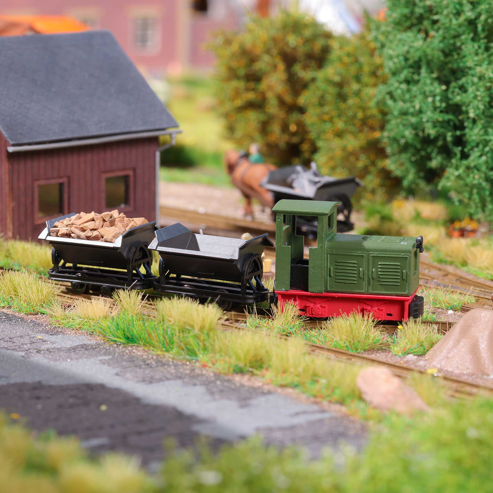 Feldbahn Start-Set mit Ns2 Diesellok