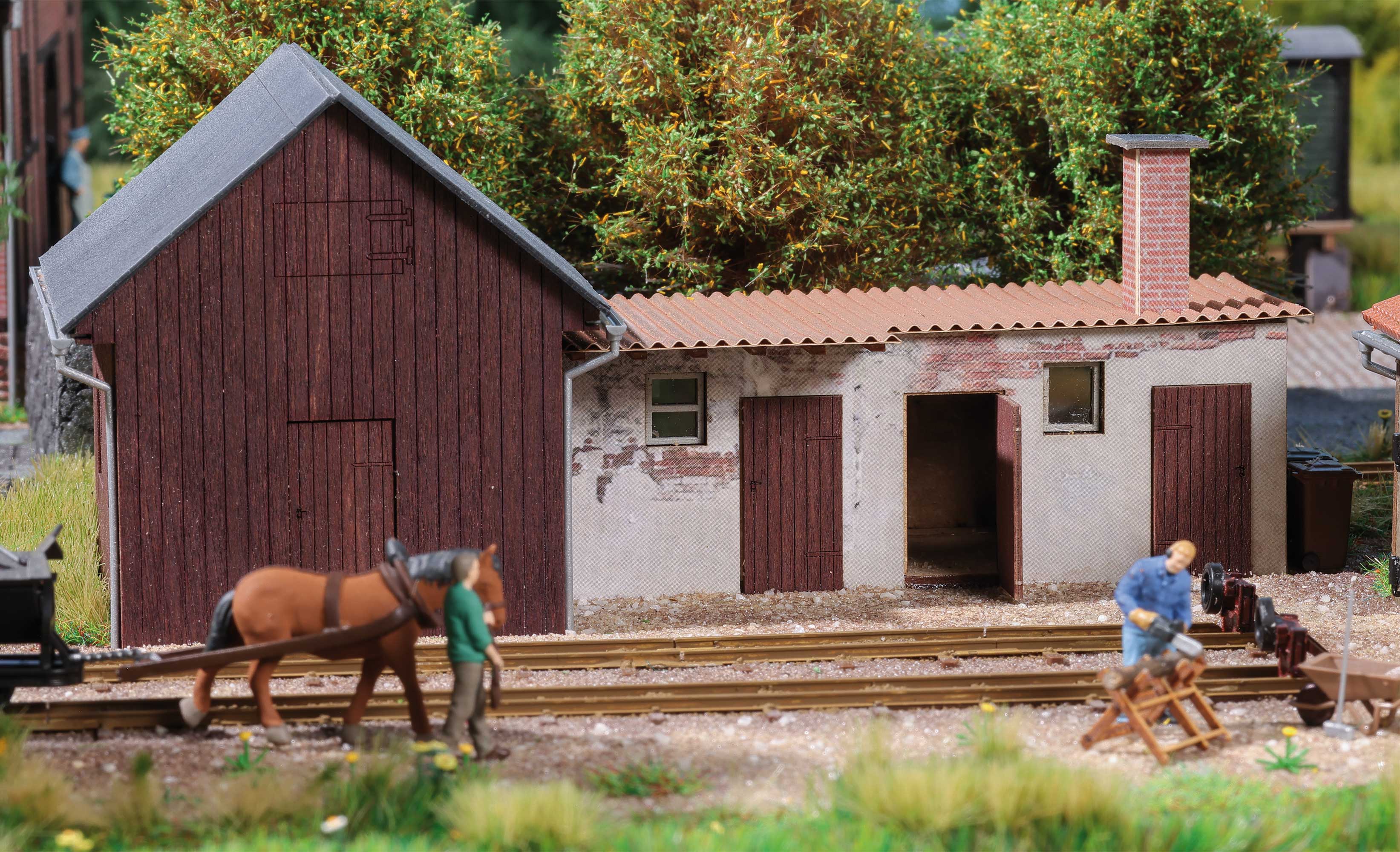 Nebengebäude mit Schuppen