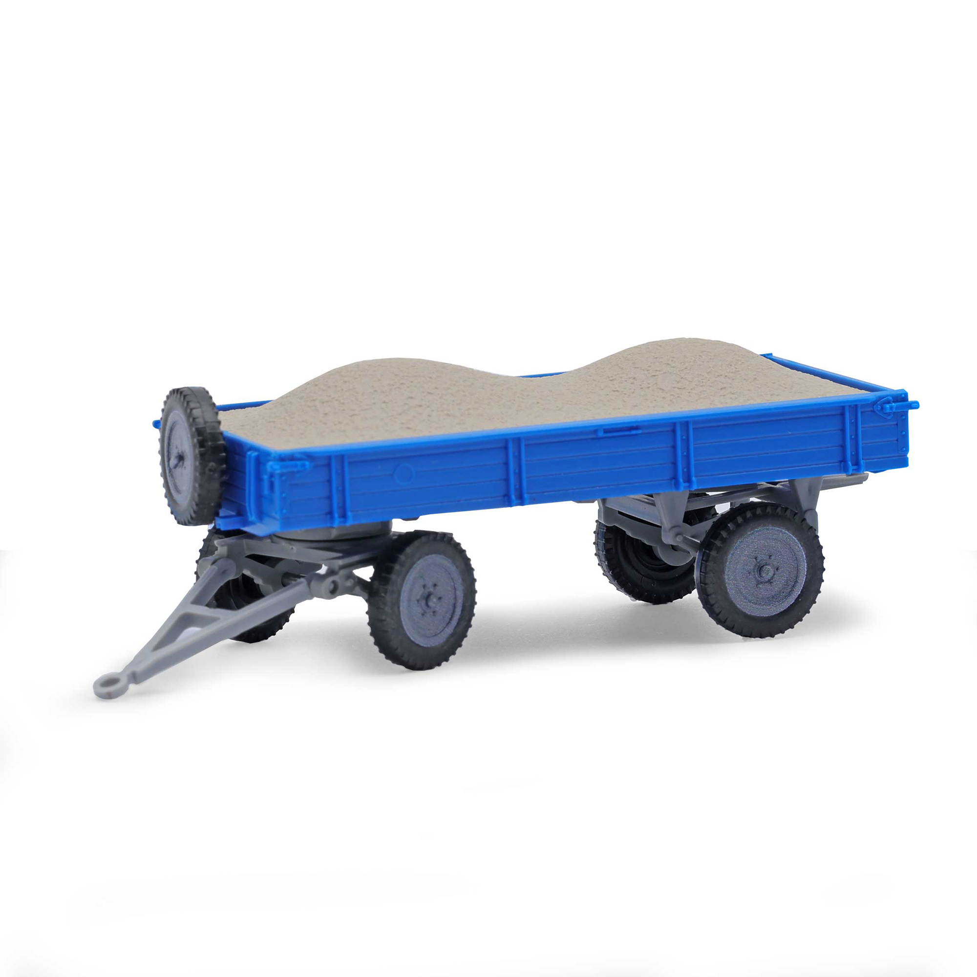 Anhänger T4 mit Kiesladung H0