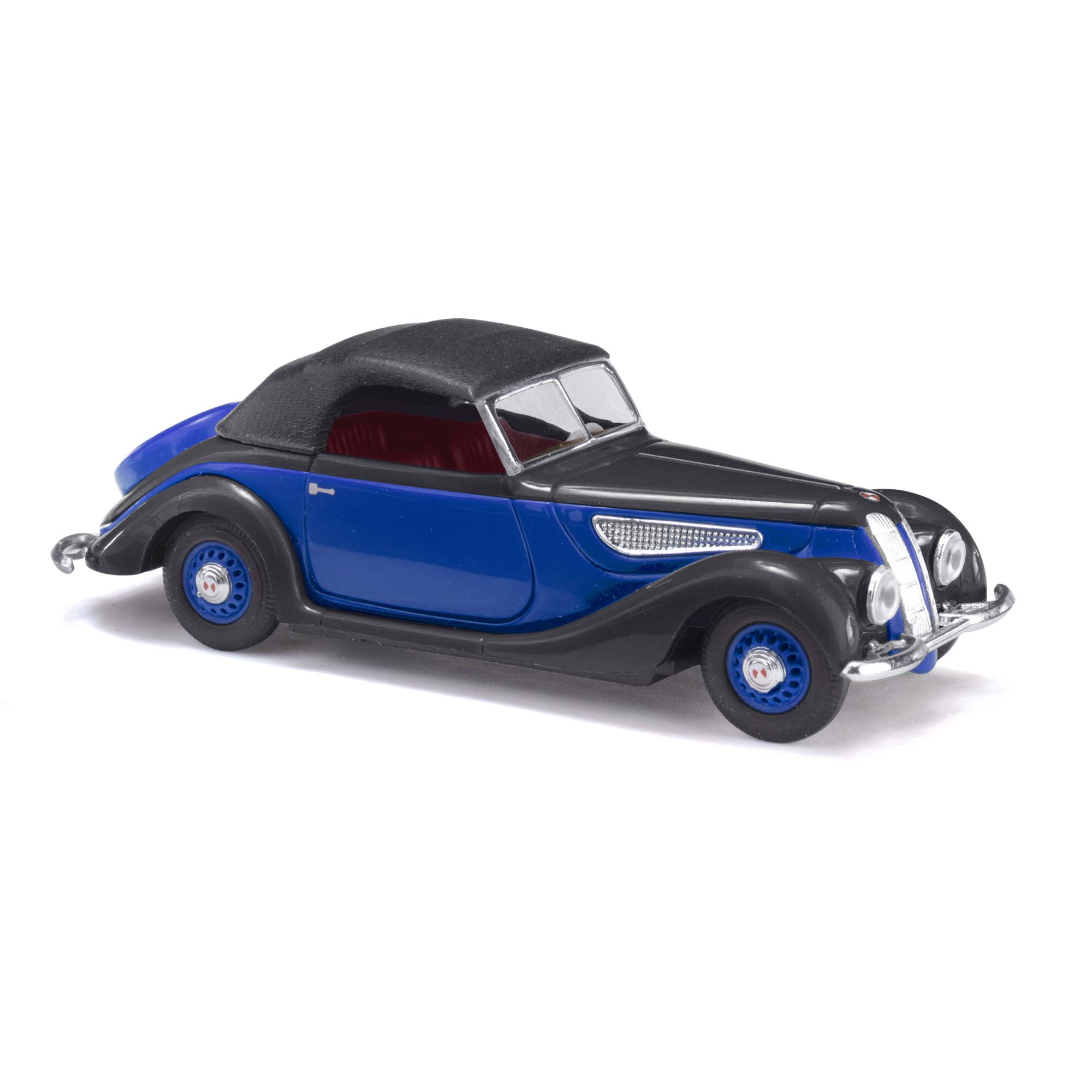 EMW 327 Cabrio, Blau geschlossen