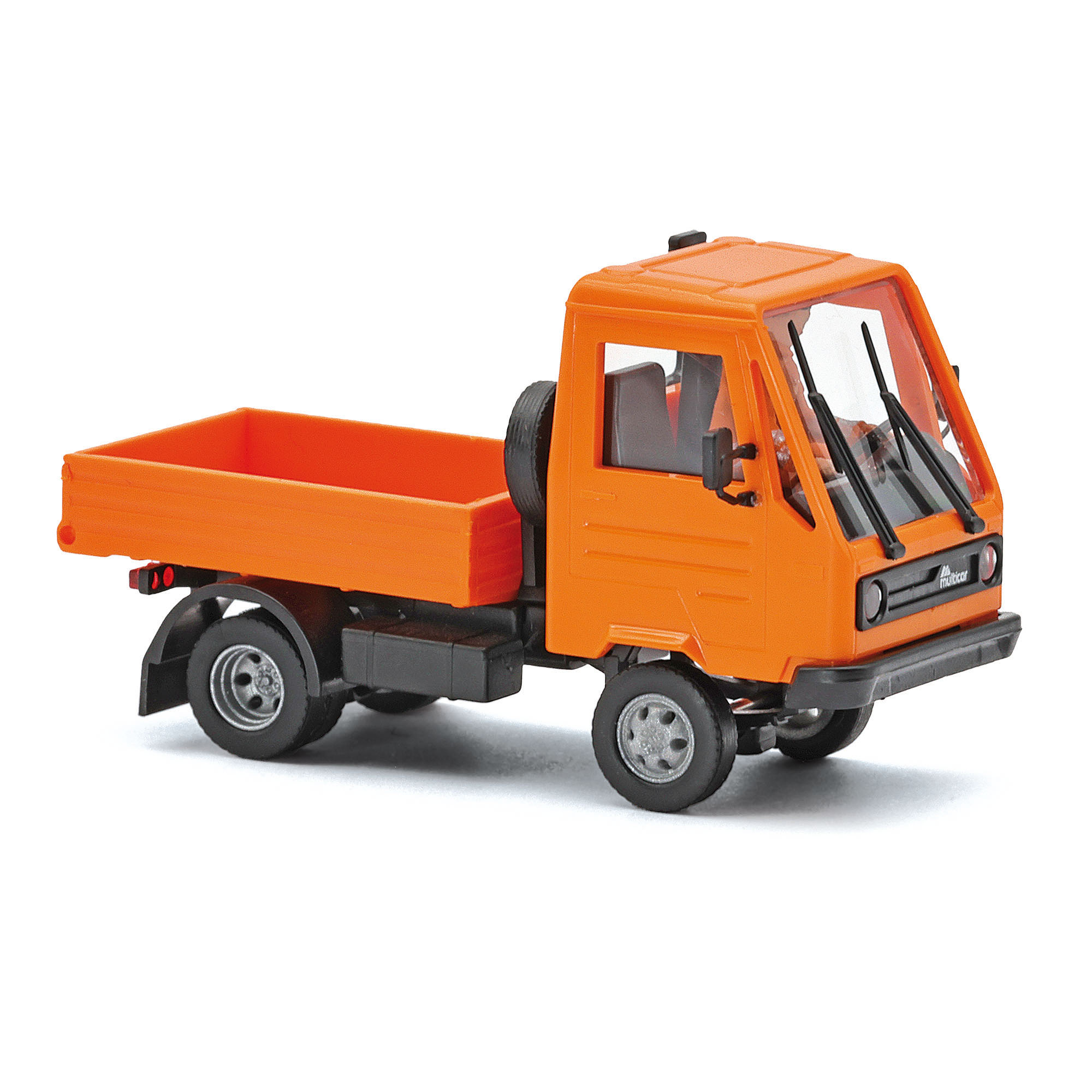 Multicar M26 mit Fahrer, Orange