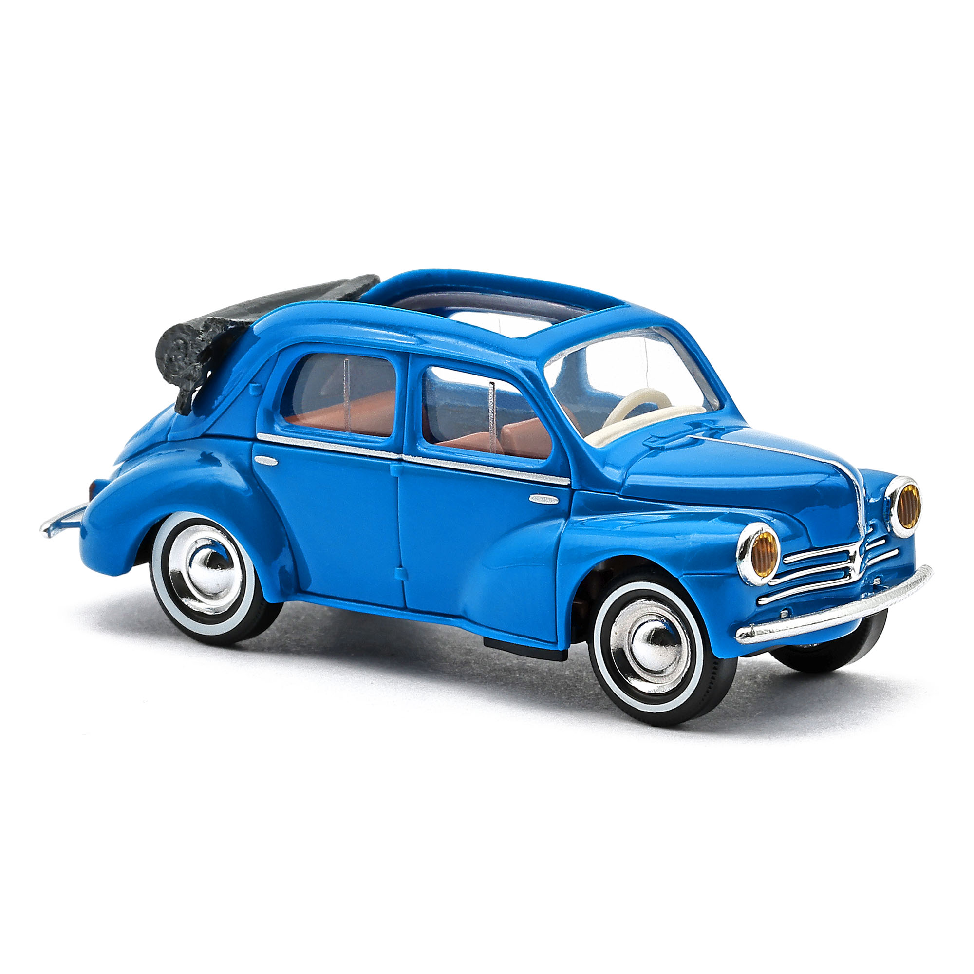 Renault 4 CV Cabriolimousine, Blau