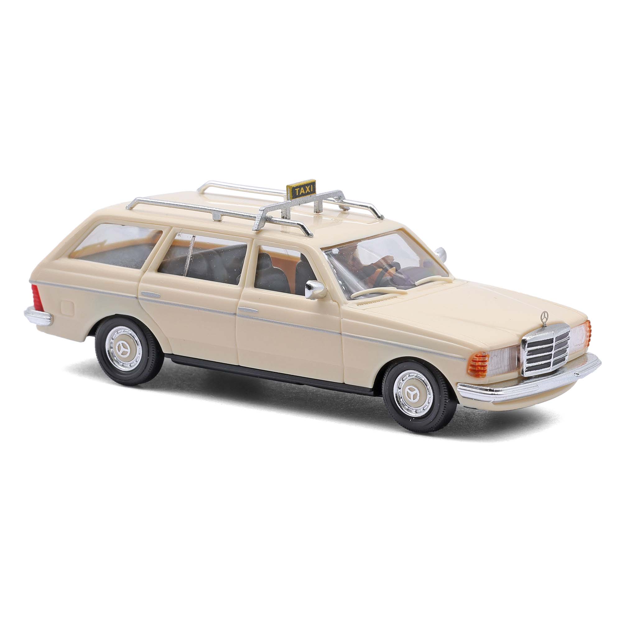 Mercedes-Benz W123 T-Modell, Taxi mit Fahrer