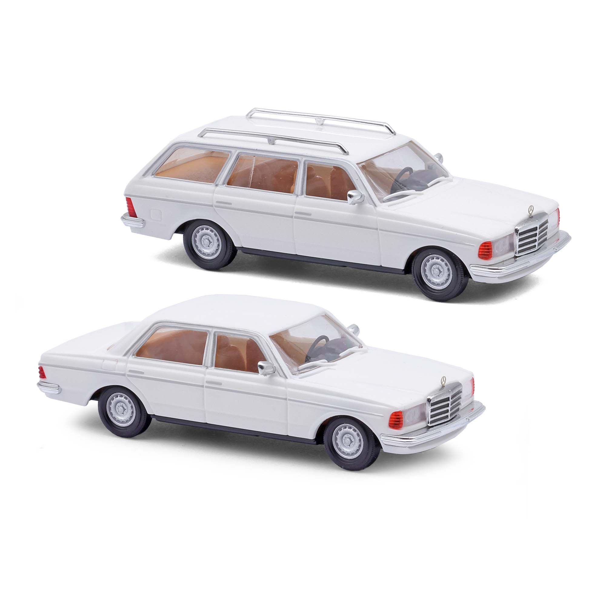 Mercedes-Benz W123 Limousine & T-Modell, weiß