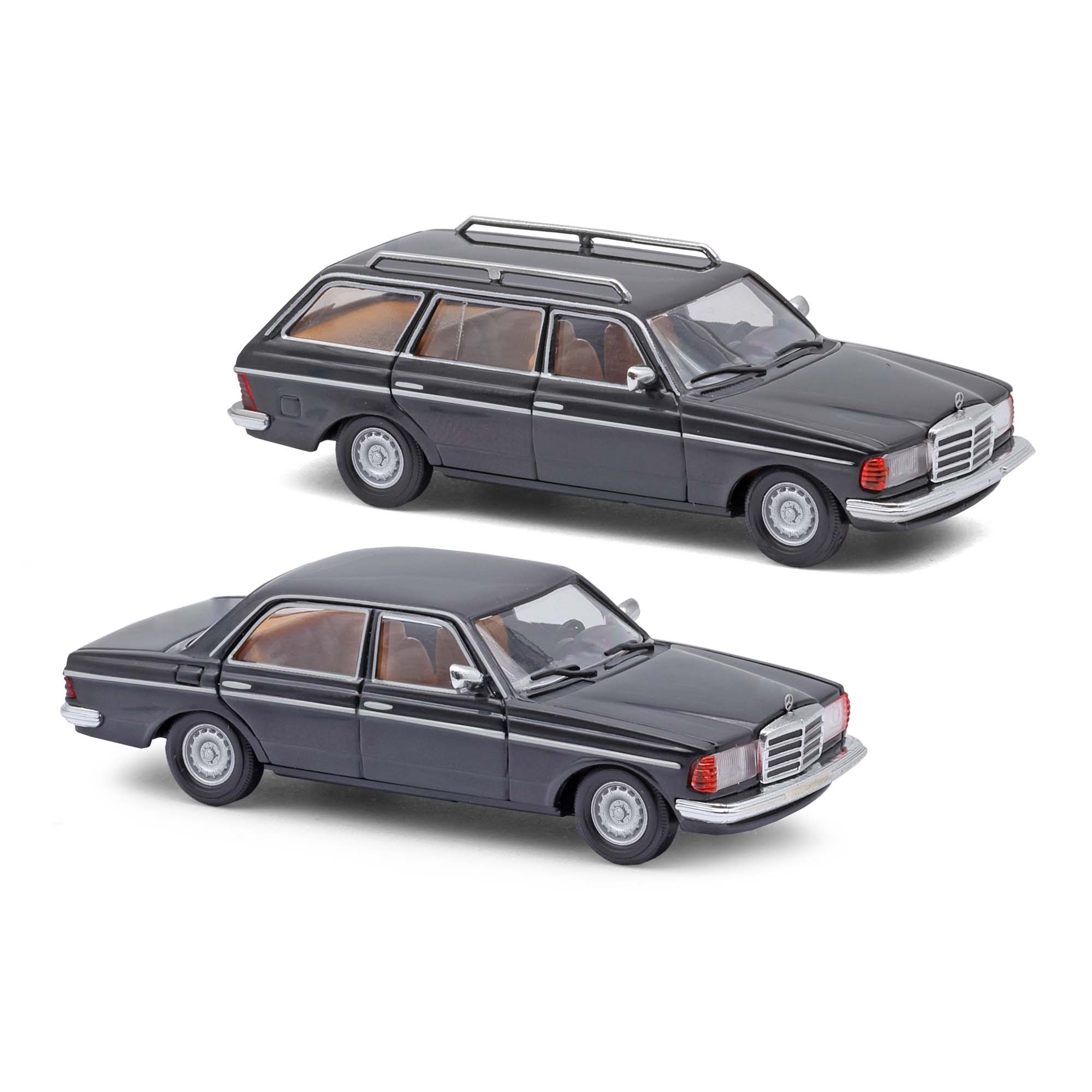 Mercedes-Benz W123 Limousine & T-Modell, schwarz