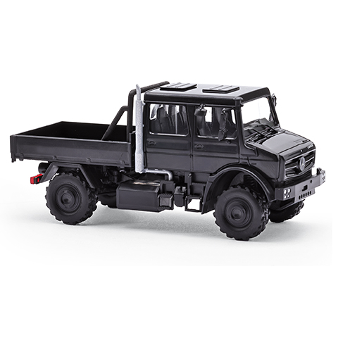 Mercedes-Benz Unimog U5023, Doppelkabine, Schwarz