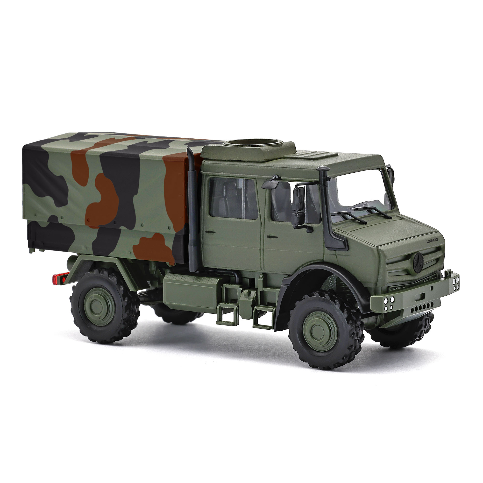 Mercedes-Benz Unimog U5023 Doppelkabine, Militär