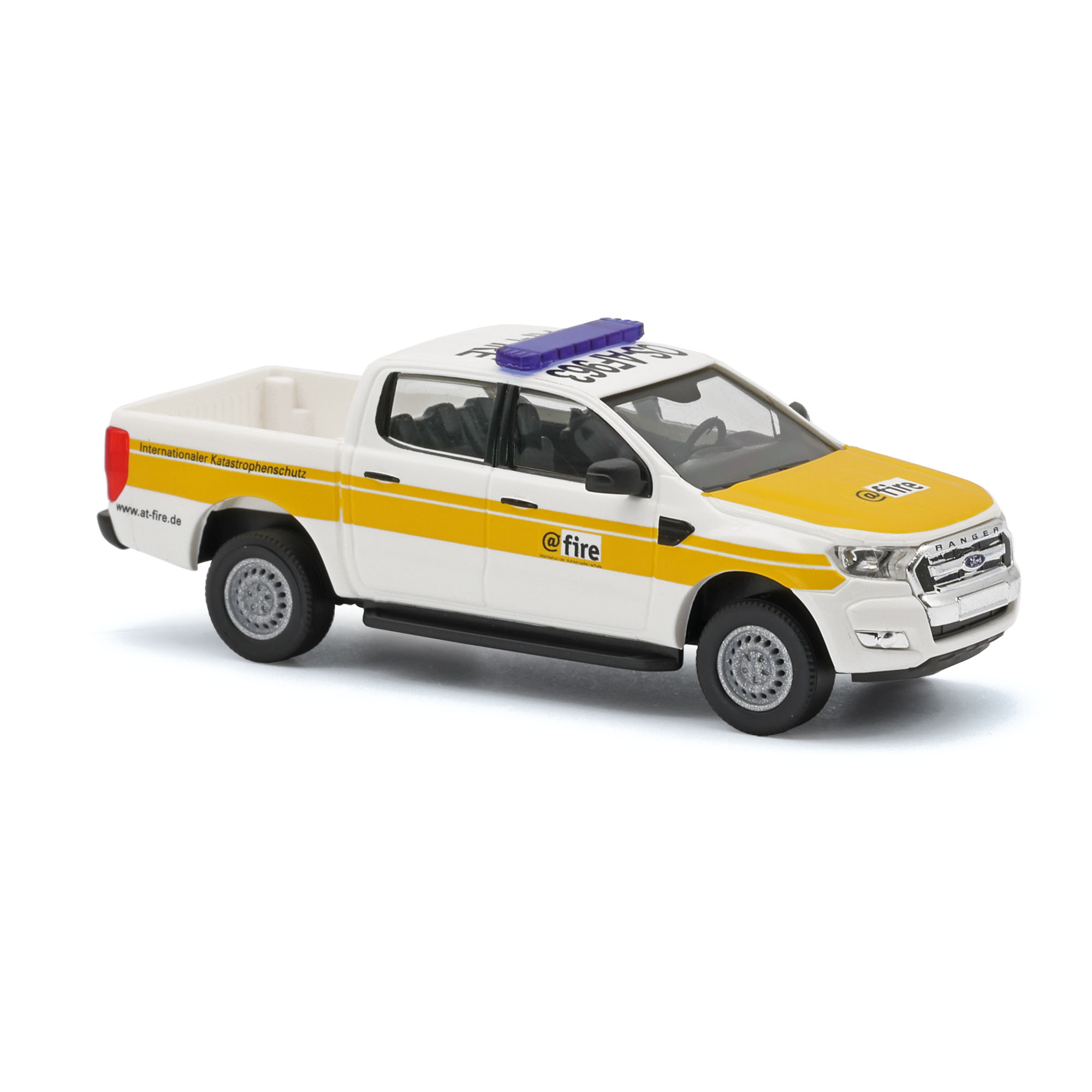 Ford Ranger Pritsche, Fire, Internationaler Katastrophenschutz