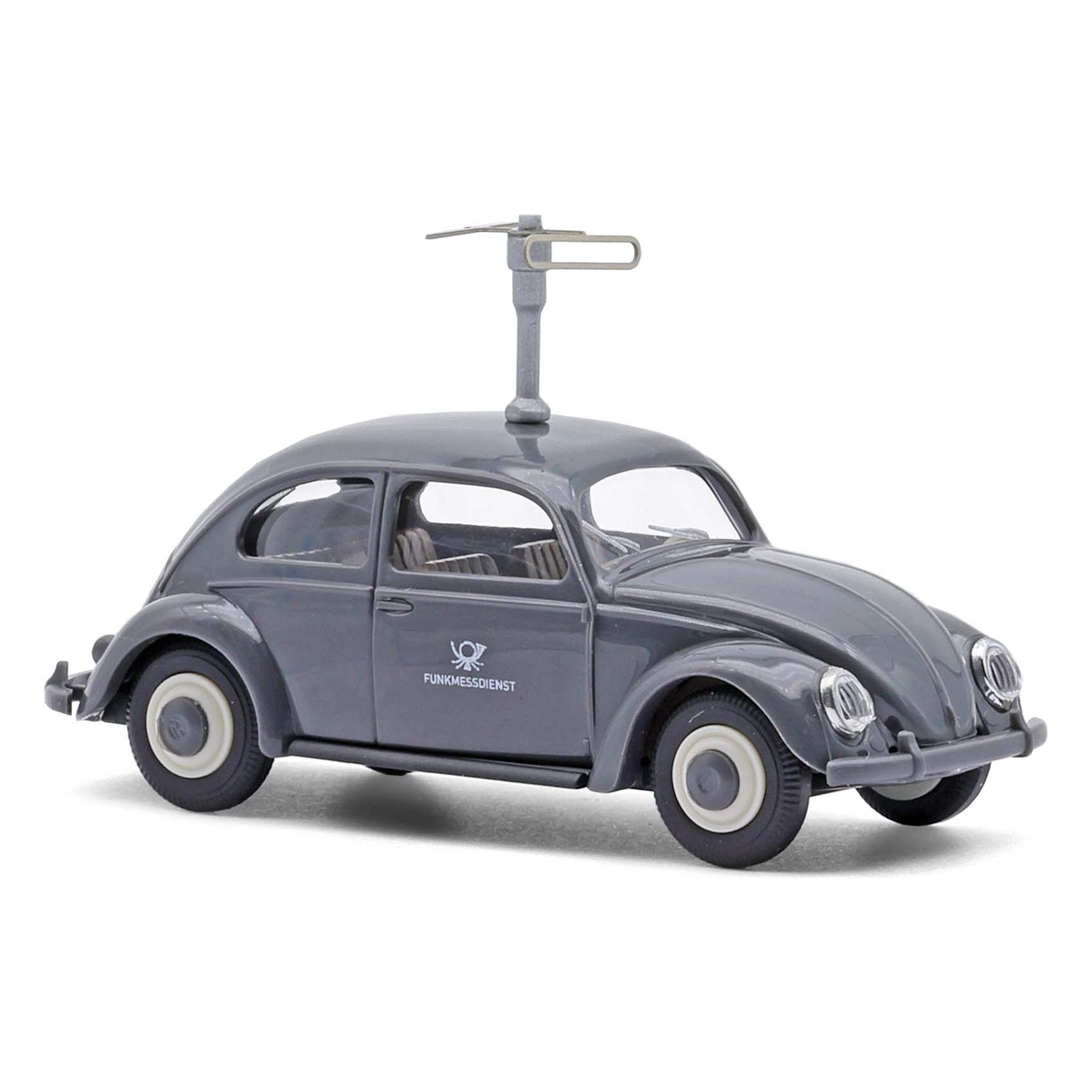 VW Käfer mit Brezelfenster, Funkmesswagen DBP