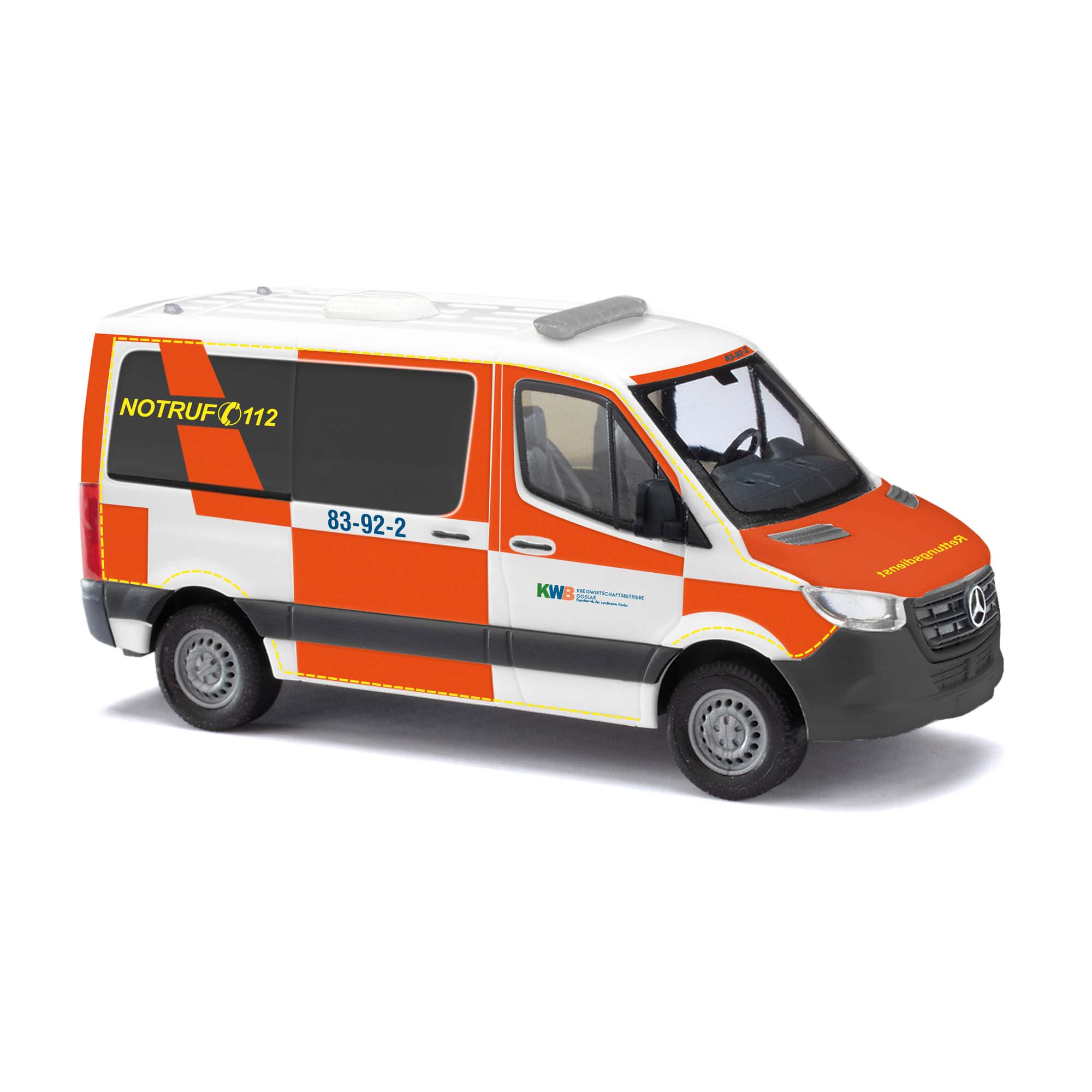 Mercedes-Benz Sprinter kurz, Feuerwehr Goslar KWB