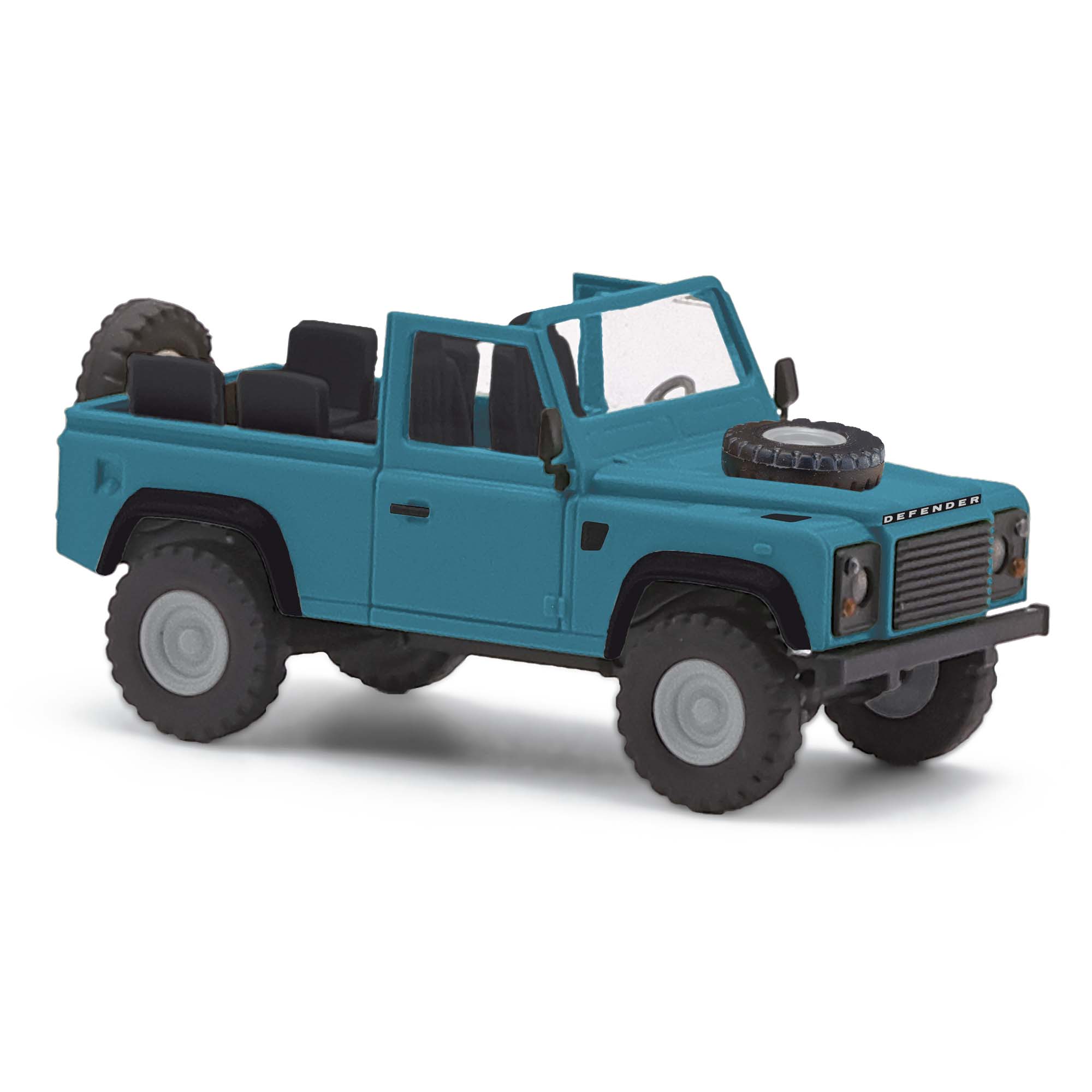 Land Rover Defender 90 offen, Blau