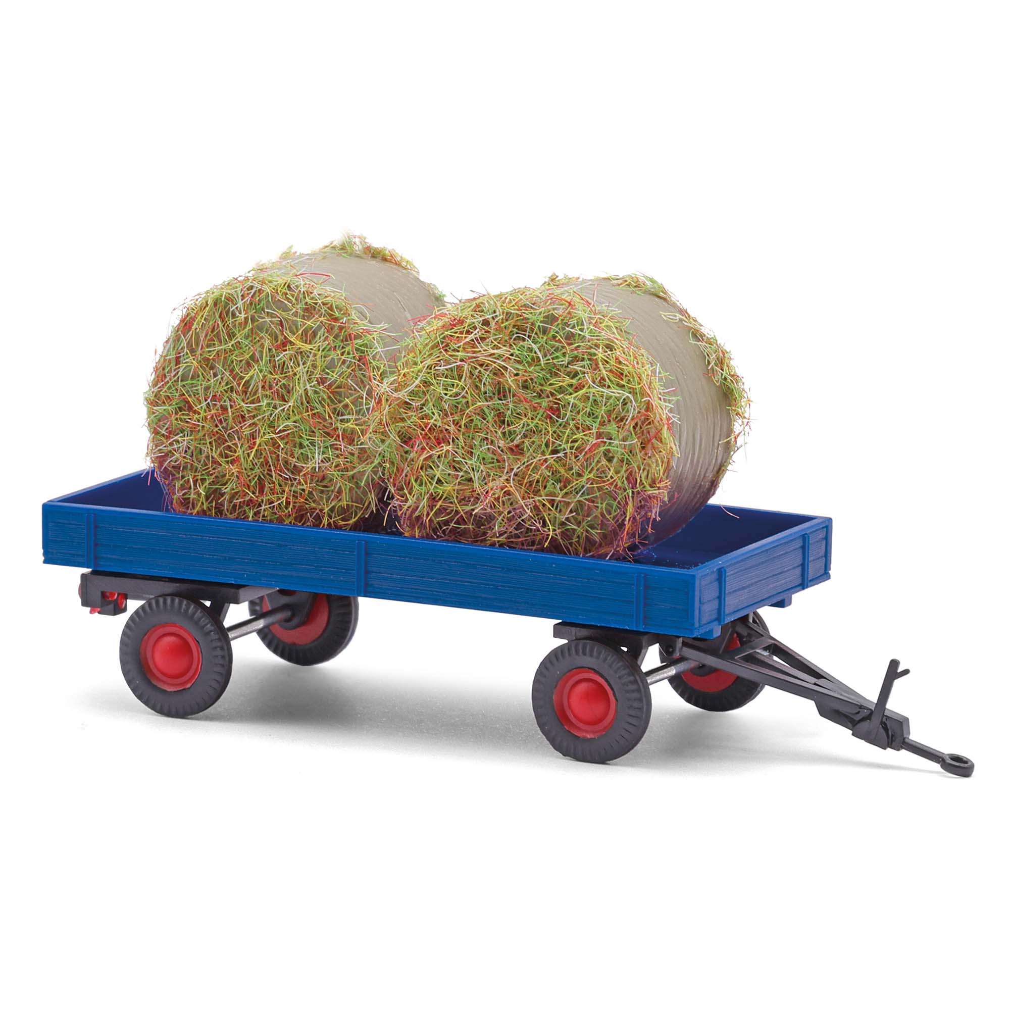 Landwirtschaftlicher Anhänger mit Heuballen