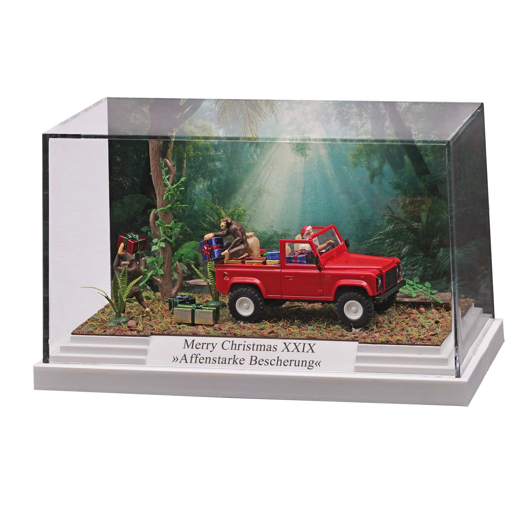 Diorama: Merry Christmas 29 »Affenstarke Bescherung«