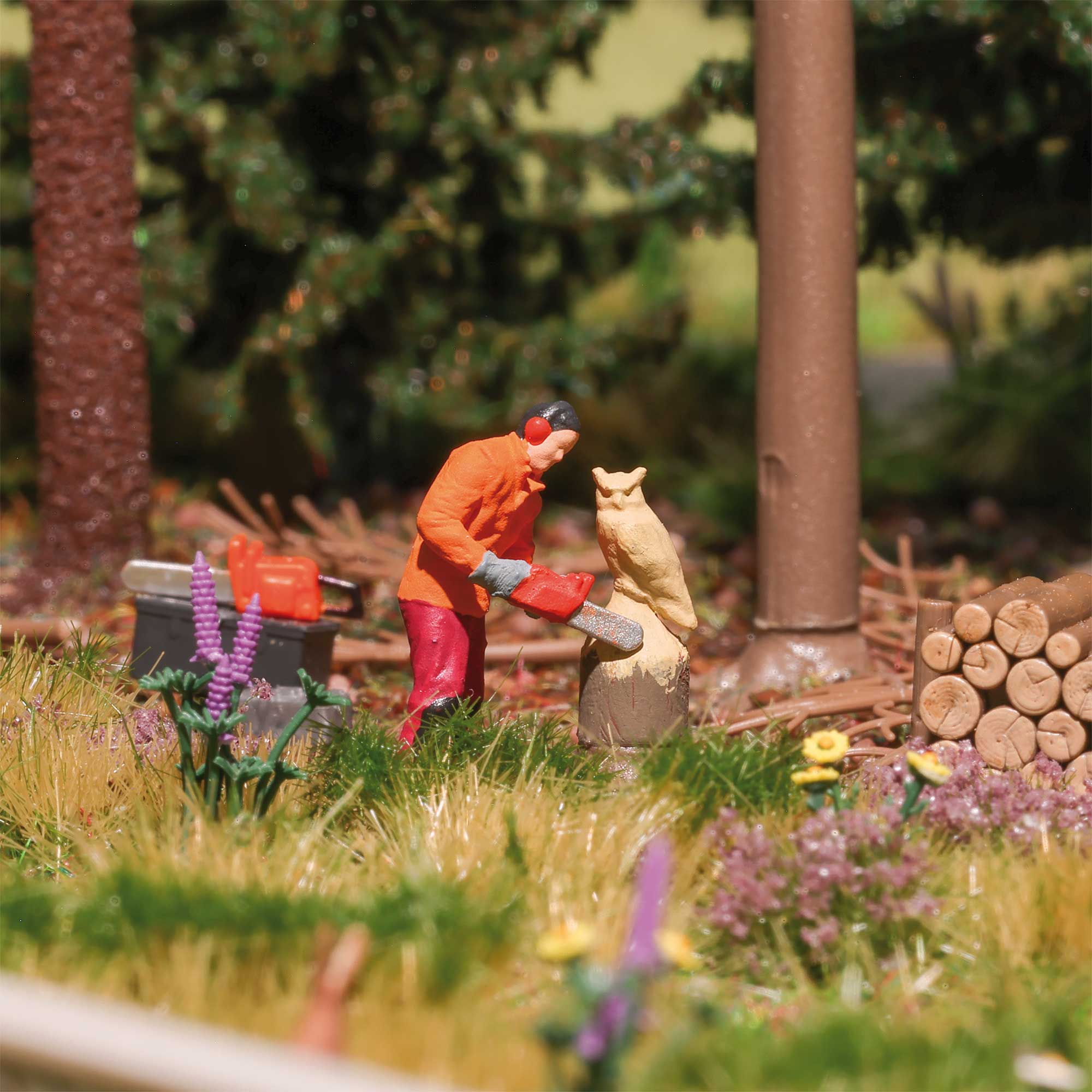 Action Set: Kettensägenschnitzen