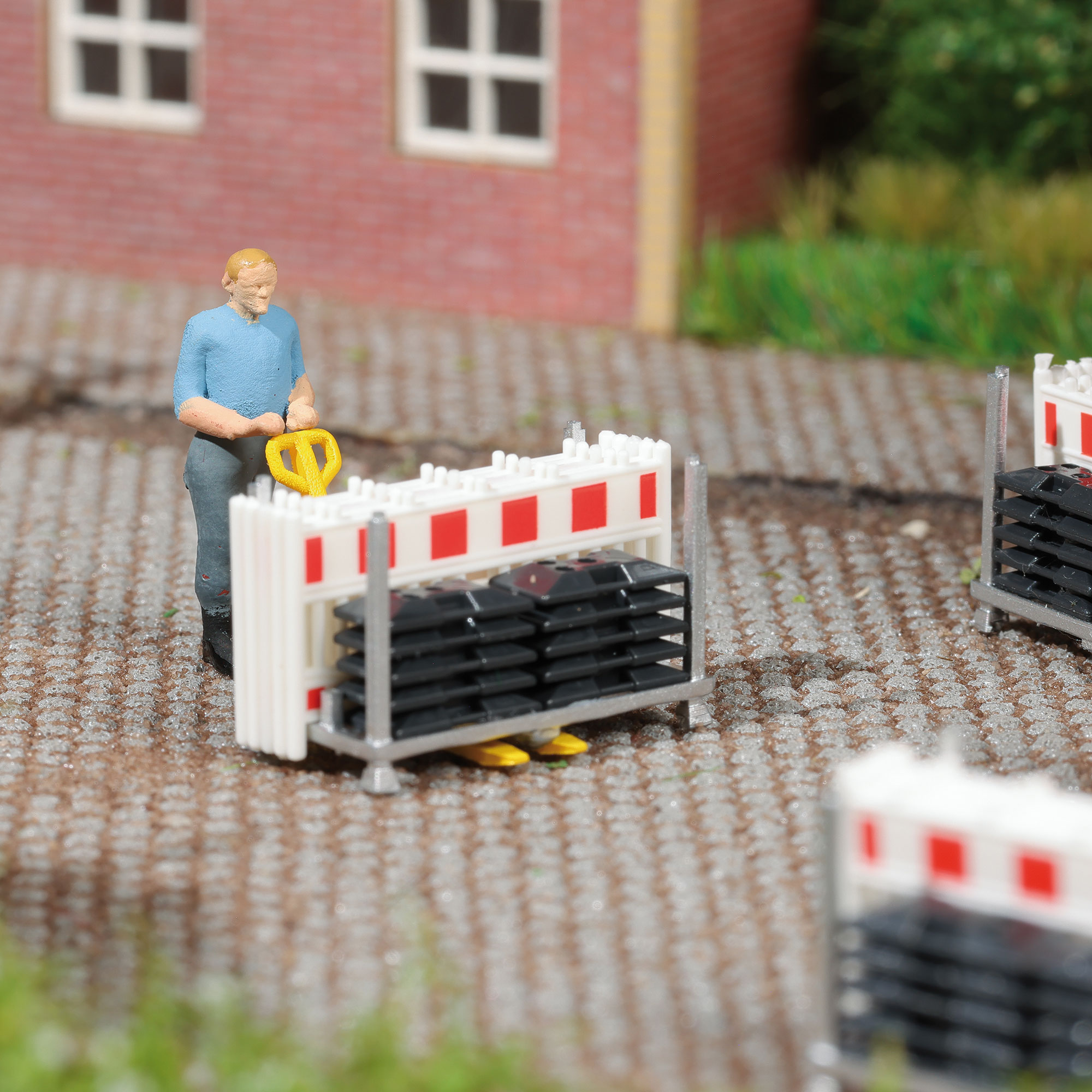 Action Set: Schrankenzaun-Transport