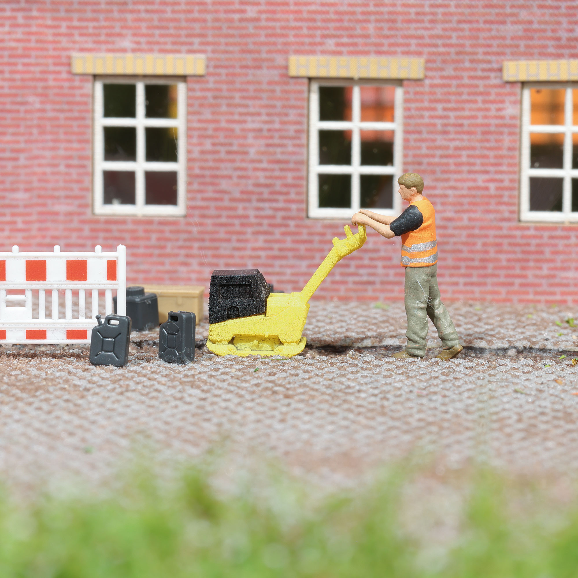 Action Set: Profi an der Rüttelplatte