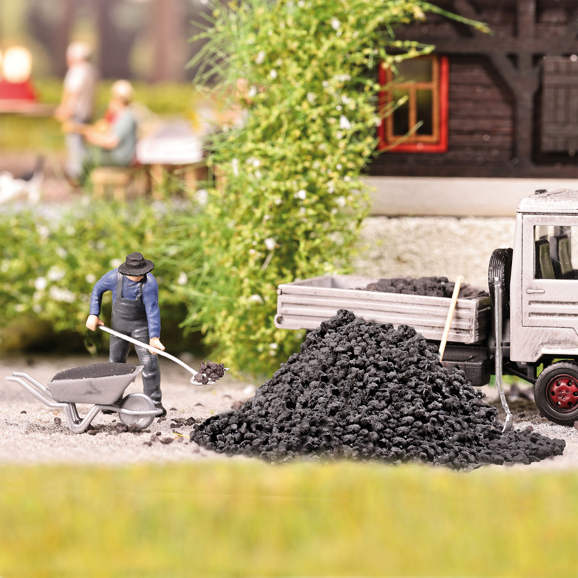 Action Set: Köhler bei der Arbeit