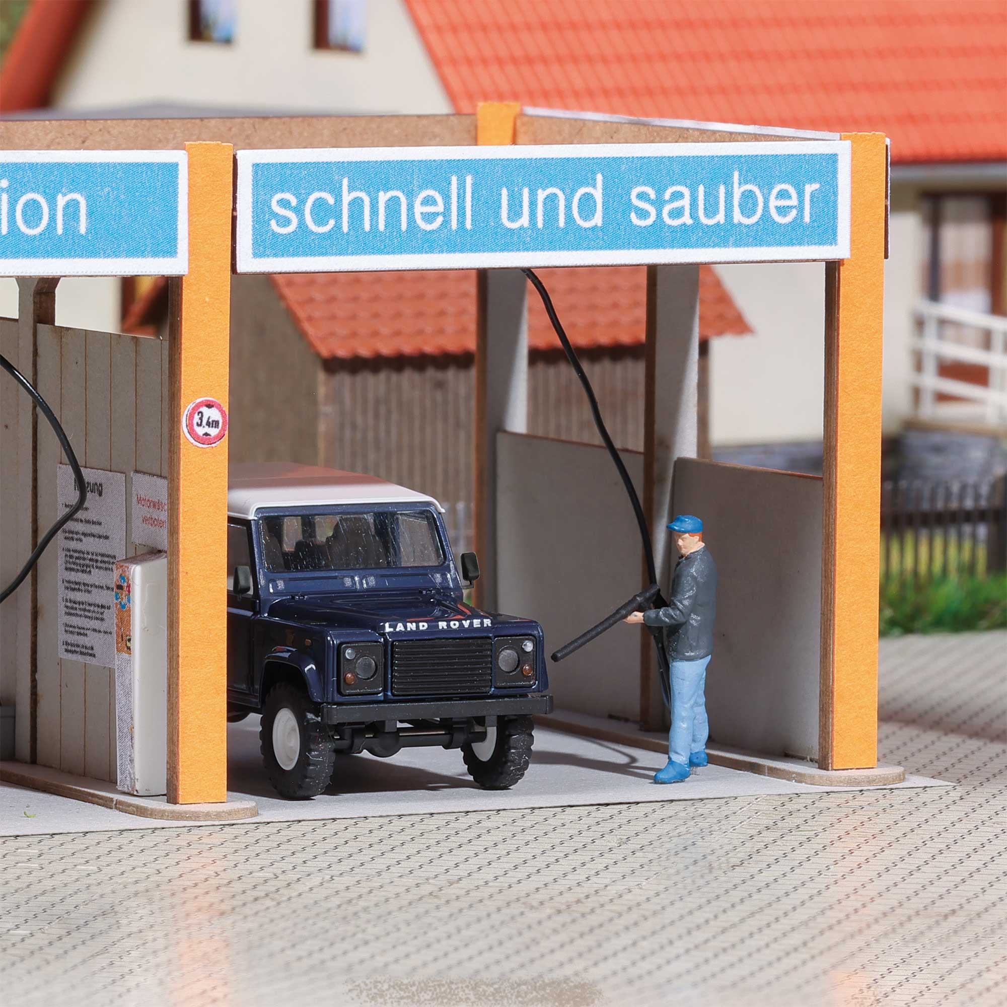 Action Set: An der Waschbox