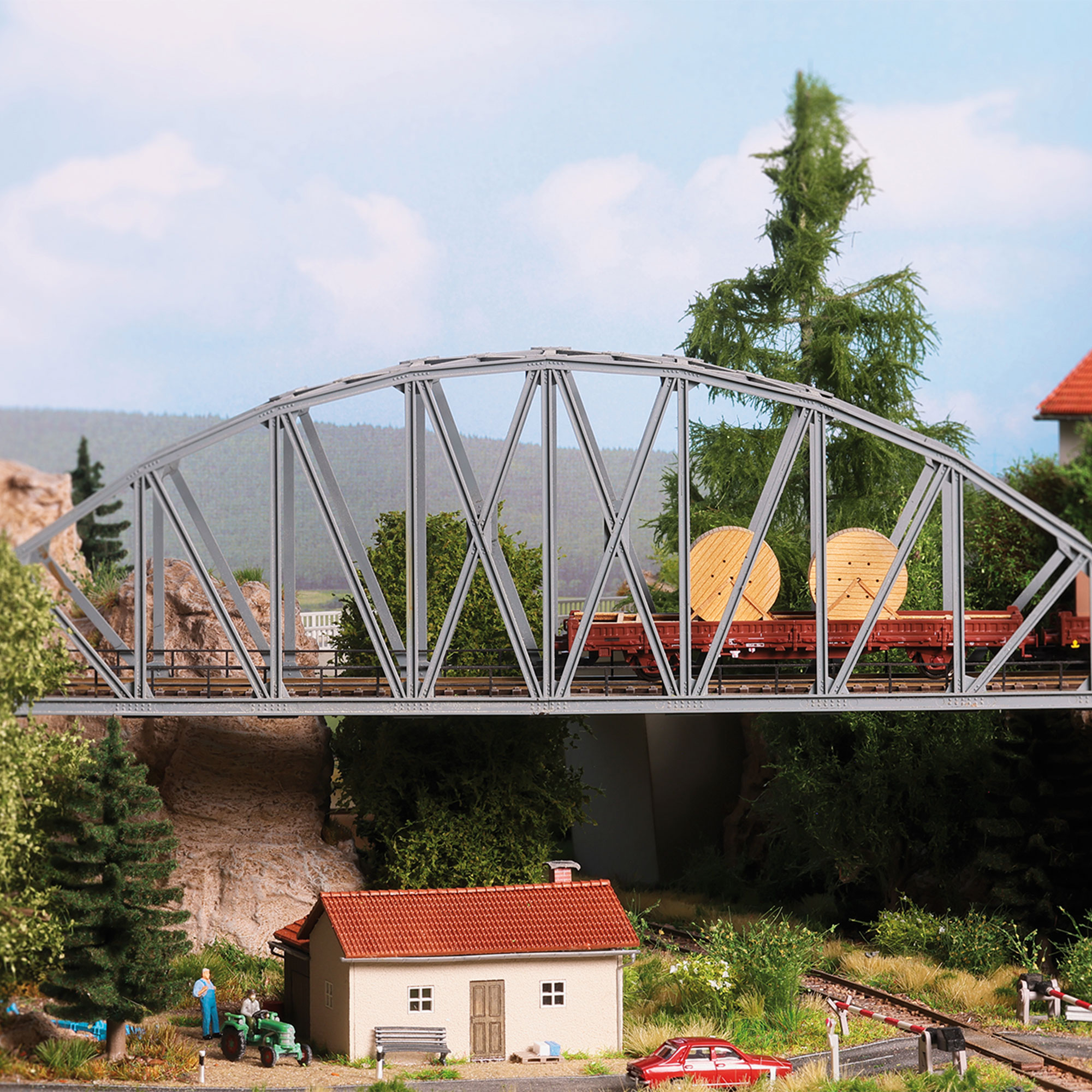 Stahlbogenbrücke