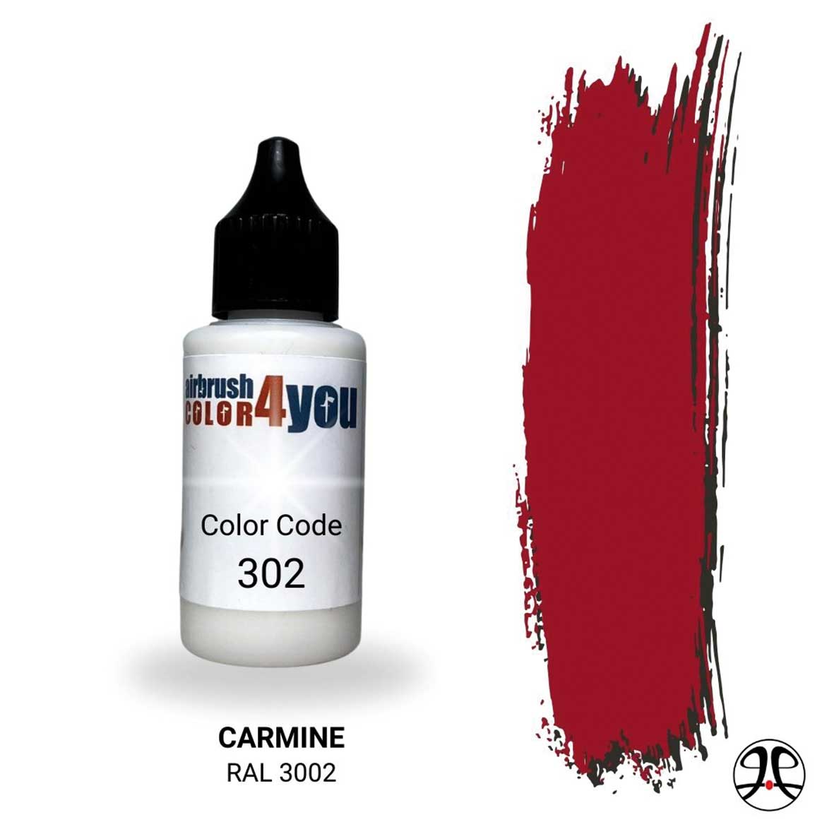 Acrylfarbe Karminrot