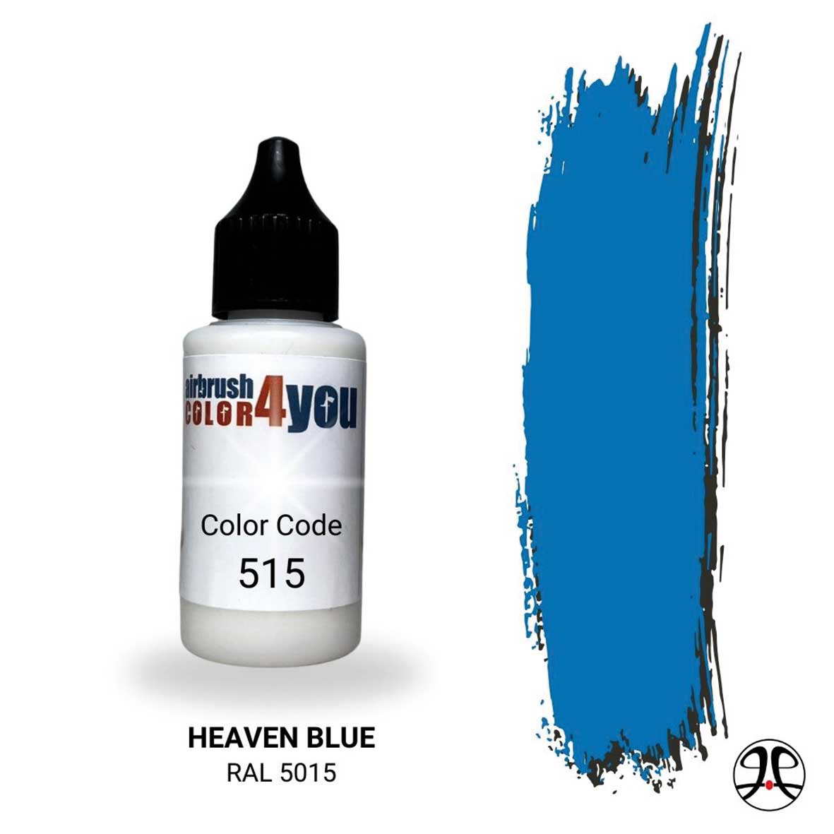 Acrylfarbe Himmelblau