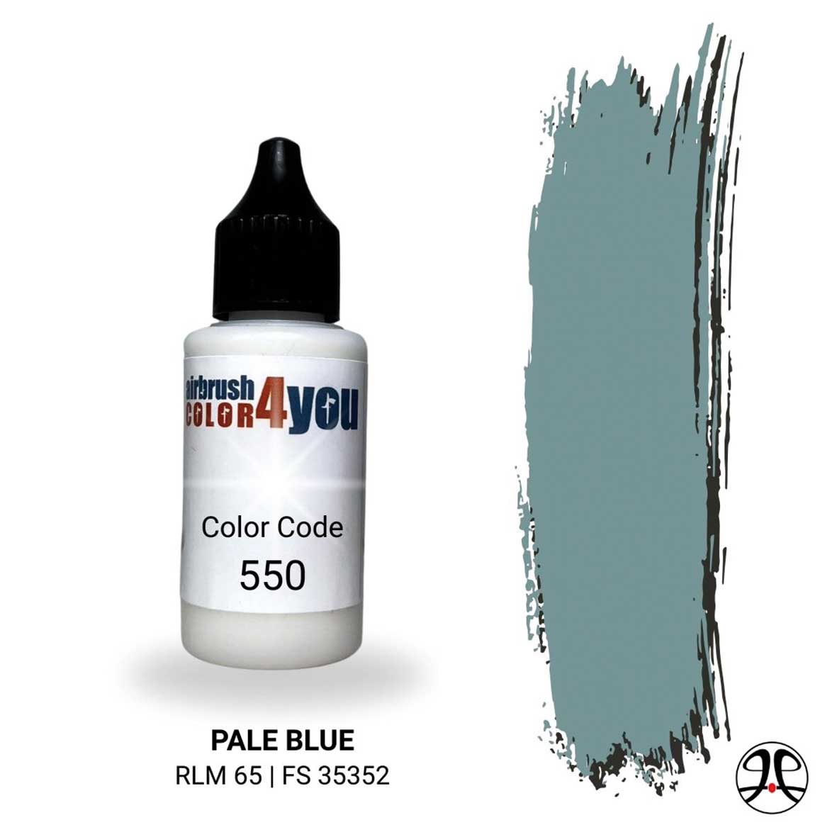 Acrylfarbe Blassblau