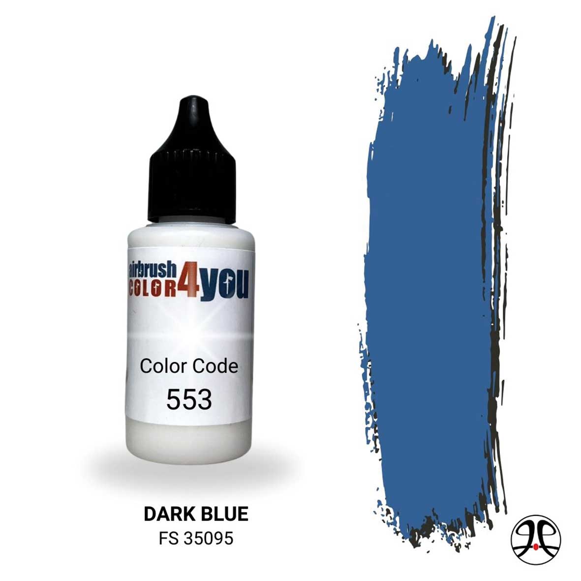 Acrylfarbe Dunkelblau