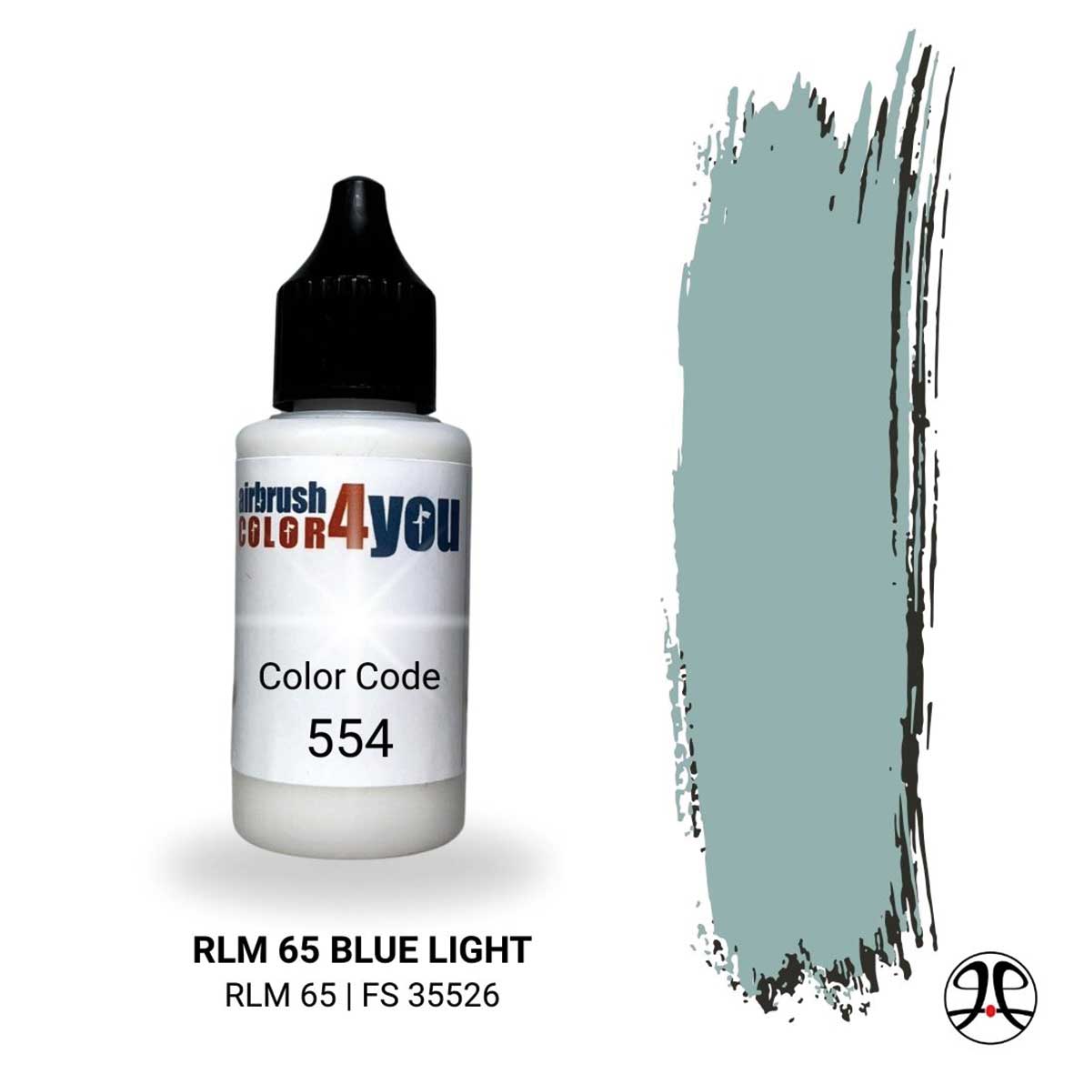 Acrylfarbe Hellblau