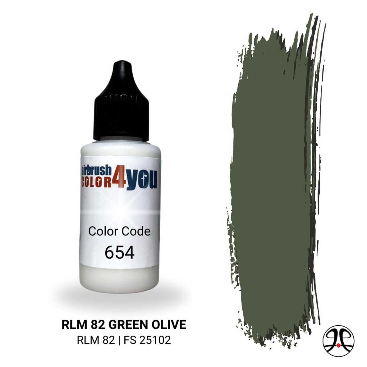 Acrylfarbe RLM Olivgrün