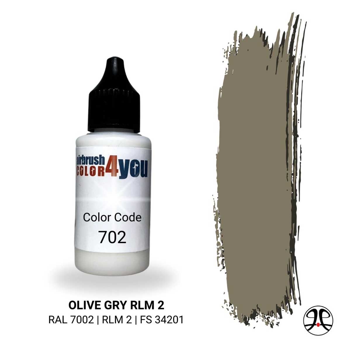 Acrylfarbe RLM Olivgrau