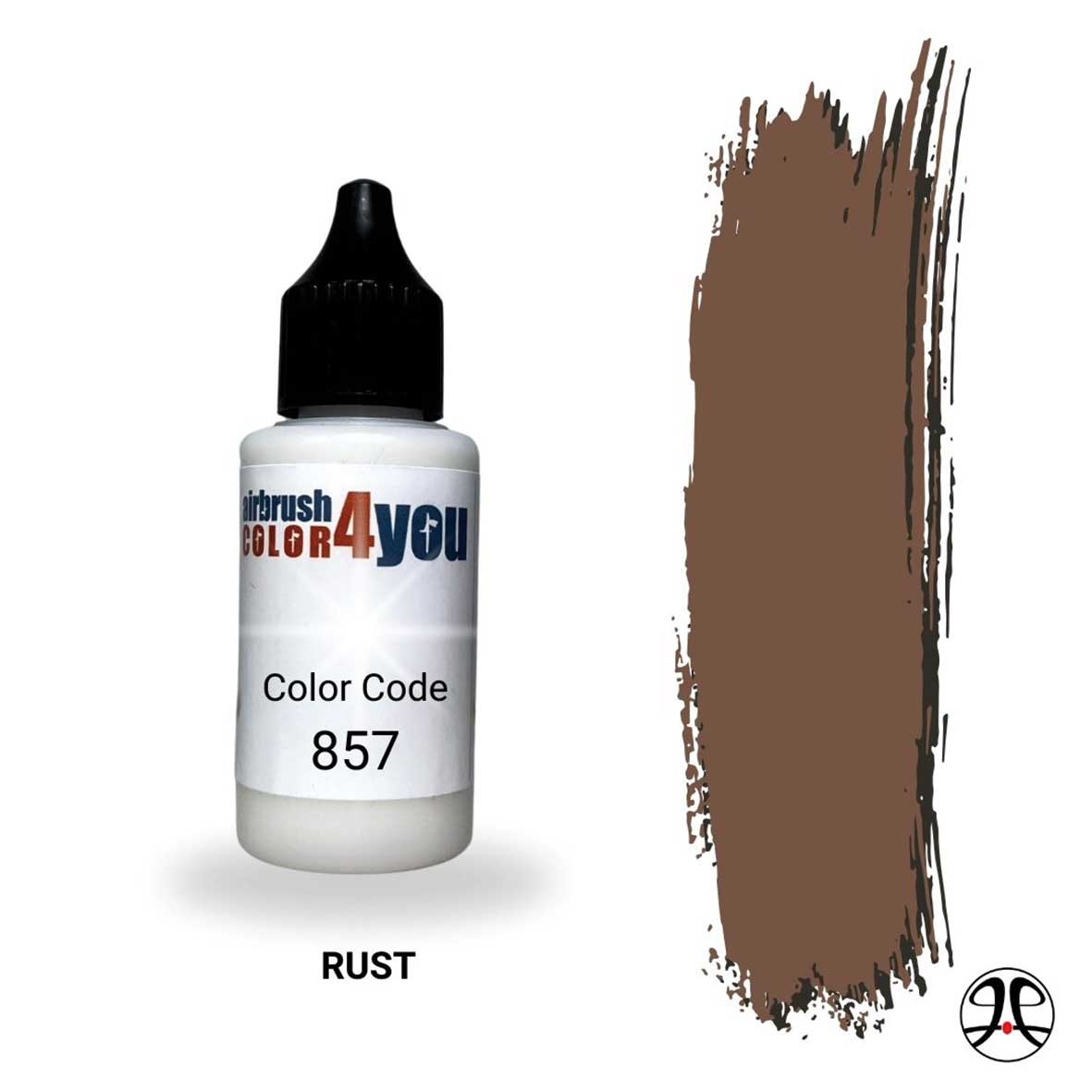 Acrylfarbe Rost
