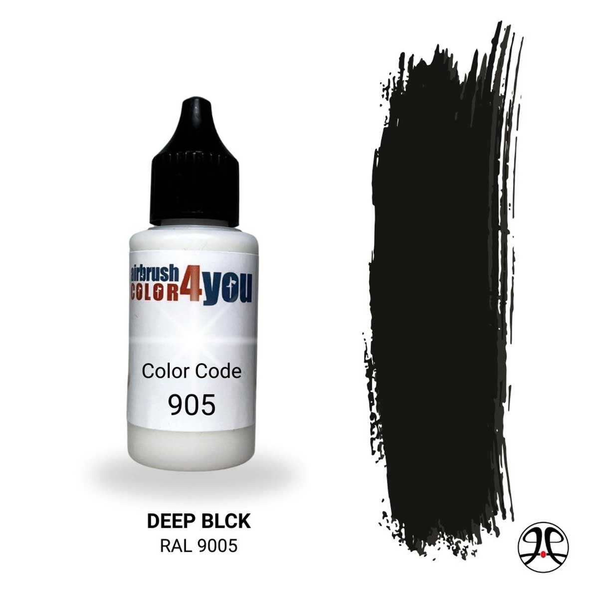 Acrylfarbe Tiefschwarz