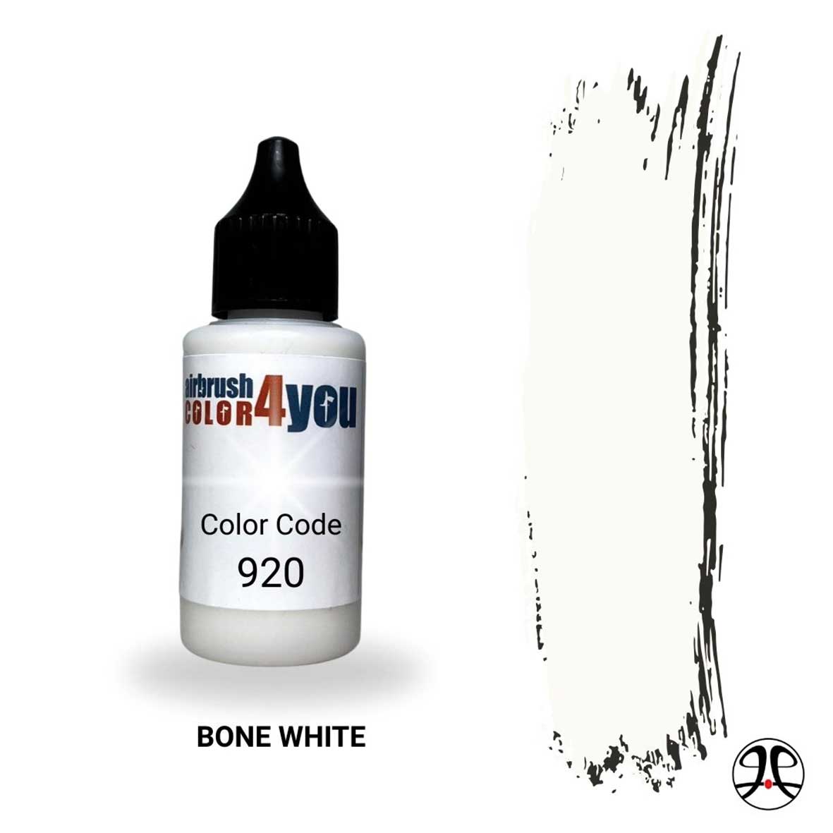 Acrylfarbe Knochenweiß