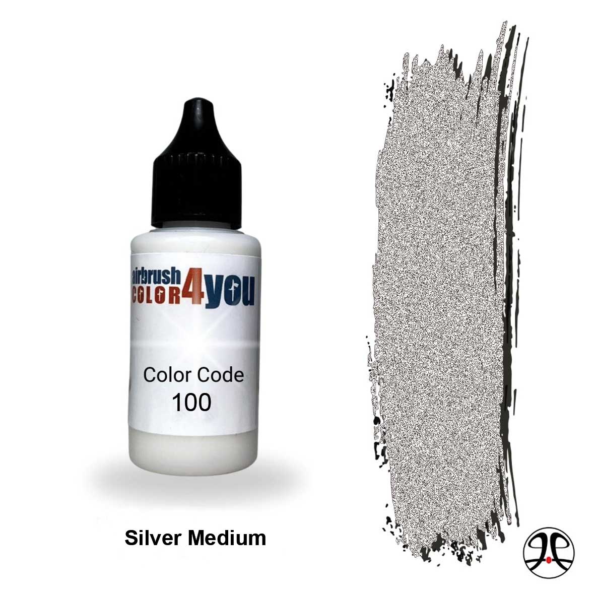 Acrylfarbe Silber Metallic