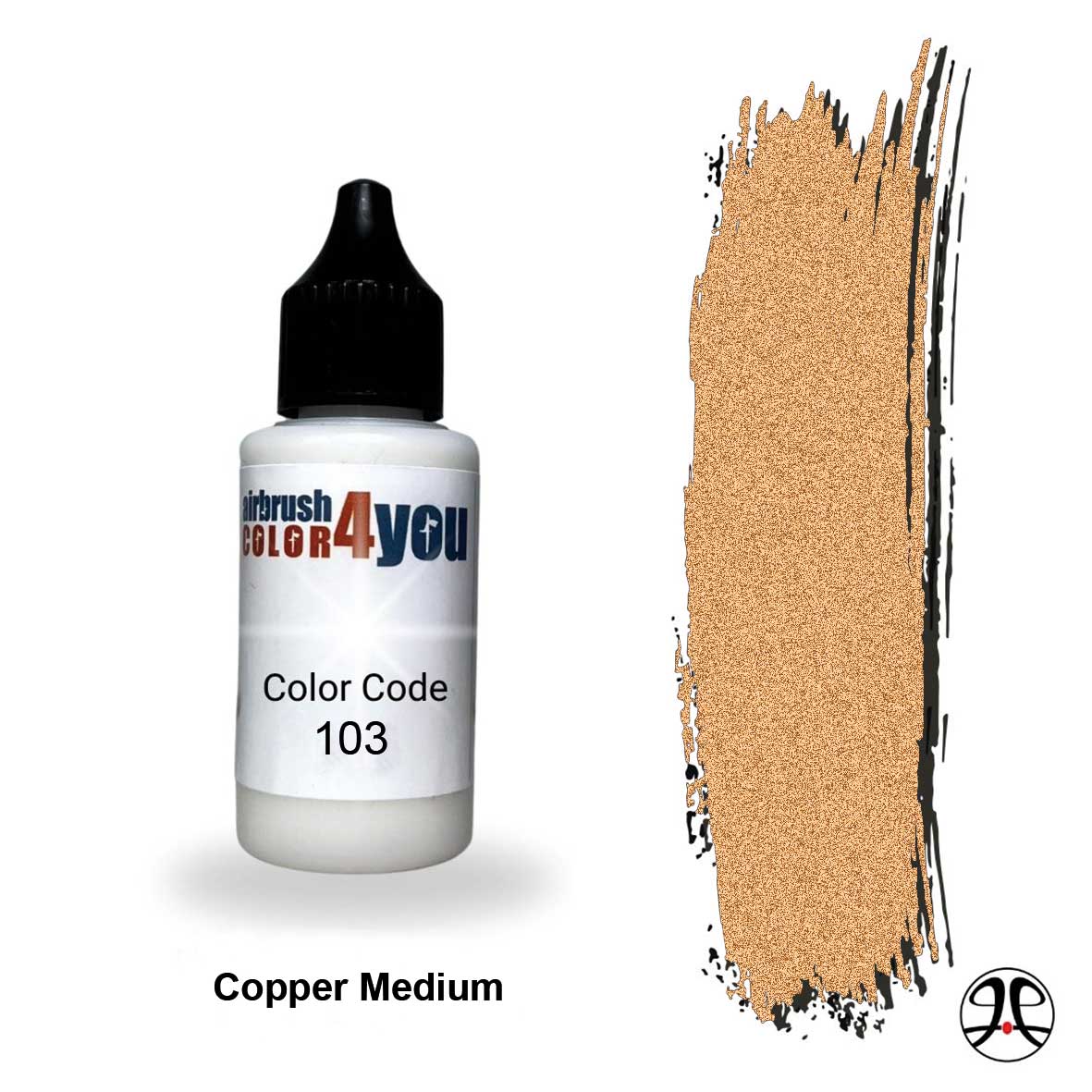 Acrylfarbe Kupfer Metallic