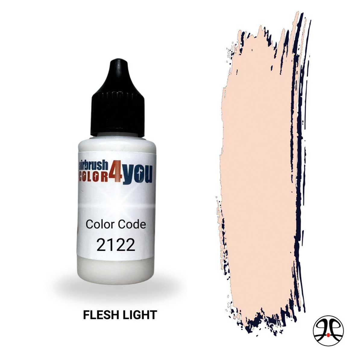Acrylfarbe Hellbraune Haut