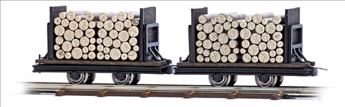 -4001738122114-Zwei Wagen mit Rundholz