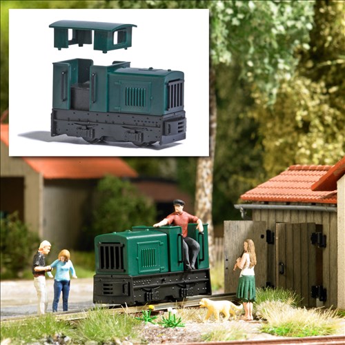 -4001738124002-Standmodell Diesellok Gmeinder 15/18