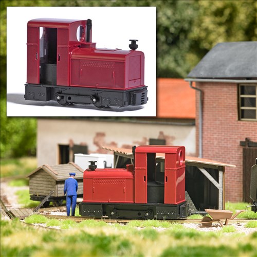 -4001738124026-Standmodell Diesellok Deutz OMZ 122 F