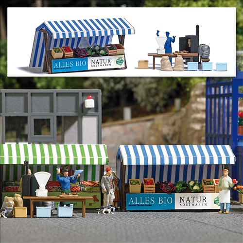-4001738018233-Marktstände Bio-Gemüse & Räucherfisch