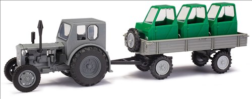 210006430-MH: Traktor Pionier + Anhä./Fahrerhäuser-4260458431405