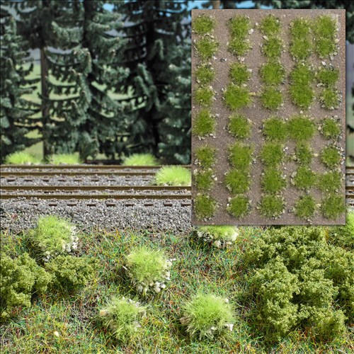 -4001738035513-Grasbüschel mit Steinen Frühling