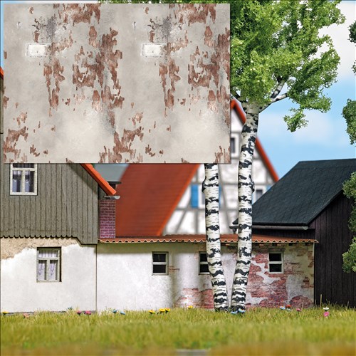 -4001738074383-2 Dekoplatten »Verwitterte Ziegelwand«