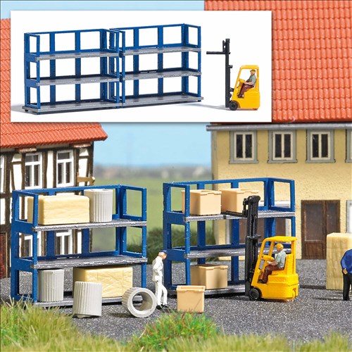 -4001738082807-Action Set: Gabelstapler mit Hochregal