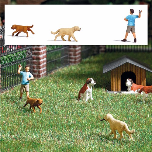 -4001738088588-Action Set: Apportierspiel mit Hunden