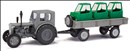 210006430-MH: Traktor Pionier + Anhä./Fahrerhäuser-4260458431405