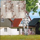 -4001738074383-2 Dekoplatten »Verwitterte Ziegelwand«