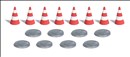 -4001738077889-Kanaldeckel und Leitkegel